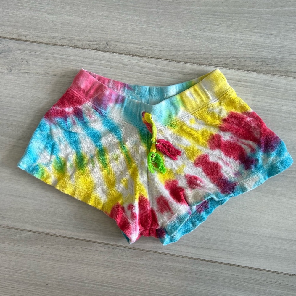 Flowers by Zoe tie dye shorts